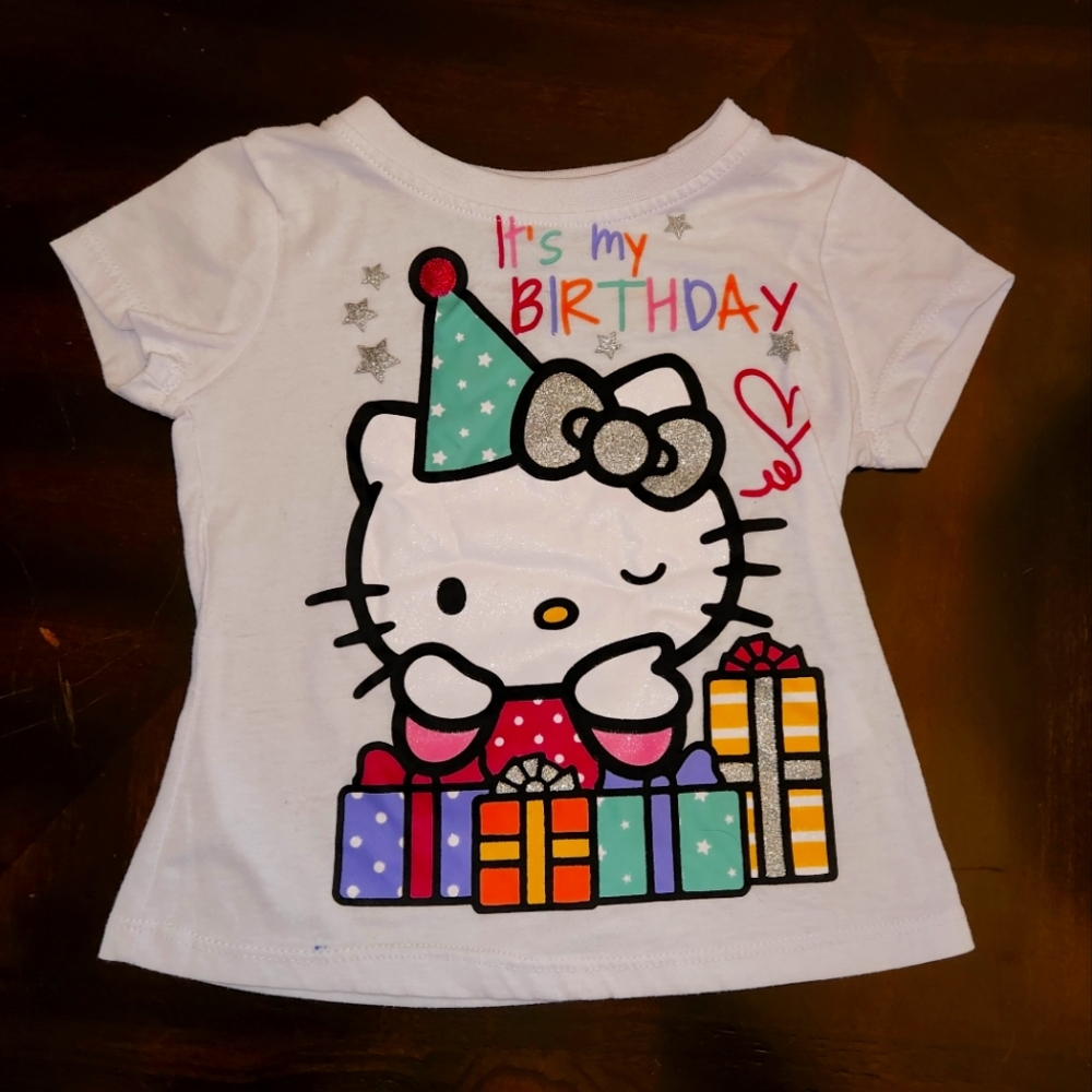 Hello Kitty Birthday T-Shirt, 4T